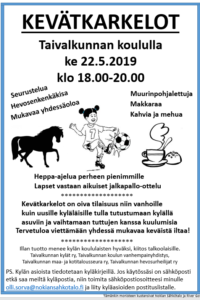 Kevätkarkelokutsu 2019