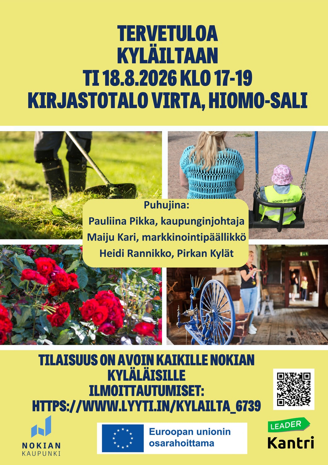Kyläillan esite